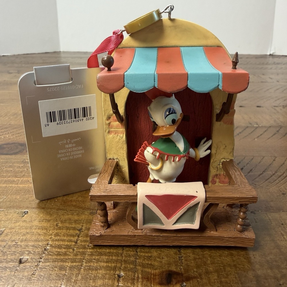 Spanish Latin American Hispanic Daisy Duck 85th Ann. Disney Sketchbook Ornament